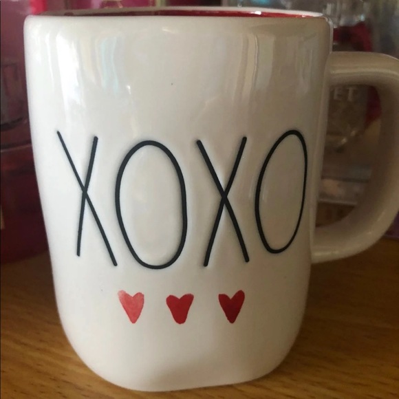 NEW RAE DUNN “XOXO” Ceramic Mug - Picture 2 of 7